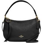 Coach Sutton Crossbody in Polished Pebble Leather Black