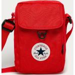 Malé kabelky Converse červenej farby z polyesteru v zľave 