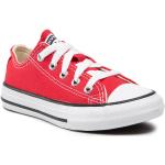 Dievčenské Plátené tenisky Converse červenej farby vo veľkosti 29 v zľave 