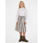 Dievčenské sukne Tommy Hilfiger s pruhovaným vzorom z bavlny do 8 rokov v zľave 