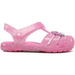 Dievčenské Sandále Crocs ružovej farby v zľave na leto 