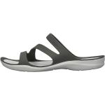 Dámske Sandále Crocs sivej farby vo veľkosti 35 v zľave na leto 