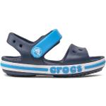 Chlapčenské Sandále Crocs tmavo modrej farby v zľave na leto 