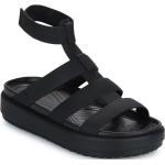 Dámske Sandále Crocs čiernej farby vo veľkosti 42 s motívom Gladiator na leto 