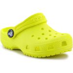 Detské Sandále Crocs Classic žltej farby zo syntetiky vo veľkosti 20 na leto 