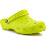Detské Sandále Crocs Classic zelenej farby zo syntetiky vo veľkosti 35 na leto 