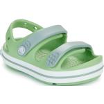 Detské Sandále Crocs Crocband zelenej farby vo veľkosti 28 na leto 