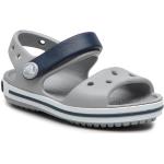 Chlapčenské Sandále Crocs Crocband sivej farby v zľave na leto 