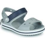 Detské Sandále Crocs Crocband sivej farby zo syntetiky vo veľkosti 35 v zľave na leto 