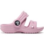 Dievčenské Sandále Crocs Classic ružovej farby v zľave na leto 