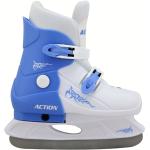 Detské Hokejové korčule Acra modrej farby z plastu vo veľkosti 33 