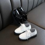 Dámske Spoločenské topánky bielej farby v elegantnom štýle z kože na Svadbu na leto 