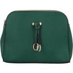 Dámske Crossbody kabelky MAXFLY zelenej farby v modernom štýle zo syntetiky na zips 