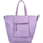 Dámske Elegantné kabelky coveri world fialovej farby v elegantnom štýle z koženky 