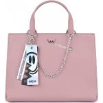 Dámske Elegantné kabelky Vuch ružovej farby v party štýle zo syntetiky na Párty 