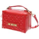 Dámske Designer Luxusné kabelky Moschino Love Moschino červenej farby 