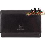 Dámske Kožené peňaženky Pierre Cardin čiernej farby 
