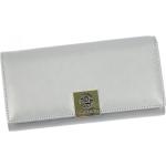 Kožené peňaženky gregorio sivej farby na zips 