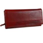 Dámska listová dvojdielna peňaženka červená MERCUC