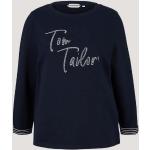 Dámska Jesenná móda Tom Tailor modrej farby z bavlny vo veľkosti XS na zimu 