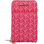 Dámske Crossbody kabelky coveri world ružovej farby z koženky vrecko na mobil 