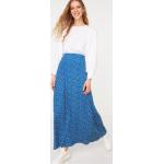Dámske Dlhé sukne Trendyol svetlo modrej farby z viskózy vo veľkosti L s dĺžkou: Maxi v zľave 