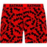 Dámske Bedrové nohavičky červenej farby z bavlny s motívom Batman v zľave 