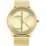 Dámske Náramkové hodinky Calvin Klein zlatej farby 