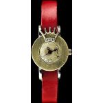 Dámske Náramkové hodinky červenej farby v retro štýle 