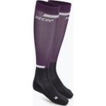 Dámske Ponožky fialovej farby vo veľkosti XS - vysoká postava 