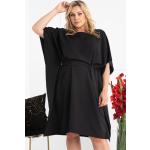 Dámske Denné šaty čiernej farby z polyesteru Oversize v zľave 