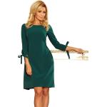 Dámske Denné šaty numoco zelenej farby v elegantnom štýle z polyesteru vo veľkosti XXL v zľave 