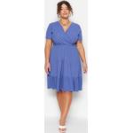 Dámske Pletené šaty Trendyol modrej farby z polyesteru vo veľkosti XXXL v zľave 