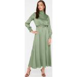 Dámske Denné šaty Trendyol zelenej farby z polyesteru vo veľkosti L v zľave 