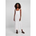 Dámske Šaty pre moletky Urban Classics bielej farby v streetwear štýle vo veľkosti 4 XL udržateľná móda 