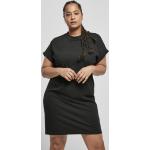 Dámske Šaty pre moletky Urban Classics BIO čiernej farby v streetwear štýle vo veľkosti XXL udržateľná móda 