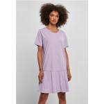 Dámske Šaty pre moletky Urban Classics fialovej farby v streetwear štýle vo veľkosti 4 XL udržateľná móda 