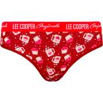 Dámske Nohavičky Lee Cooper červenej farby z bavlny 