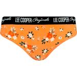 Dámske Nohavičky Lee Cooper oranžovej farby z bavlny v zľave 