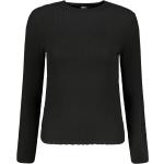 Dámske Tričká s dlhým rukávom ONLY čiernej farby z polyesteru technológia Oeko-tex s dlhými rukávmi v zľave udržateľná móda 