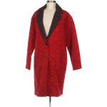 Dámske Kabáty Desigual Desigual červenej farby v zľave na zimu 