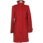 Dámske Kabáty Esprit červenej farby na zimu 