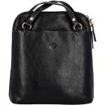 Dámsky kožený batoh kabelka čierny - Katana Elinney čierna