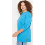 Dámska Jesenná móda Trendyol svetlo modrej farby z bavlny vo veľkosti 6 XL Zľava na zimu 