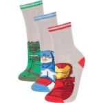 Chlapčenské Detské ponožky Defacto s motívom Avengers 3 ks balenie v zľave 
