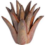 Svietniky sivej farby z keramiky s motívom: Kaktus v zľave 