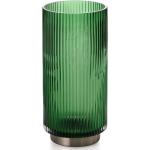 Vázy zelenej farby zo skla 