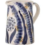 Vázy Bloomingville modrej farby z keramiky v zľave 