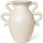 Vázy Ferm Living béžovej farby z keramiky 