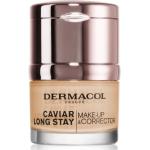 Dermacol Caviar Long Stay dlhotrvajúci make-up s výťažkami z kaviáru a zdokonaľujúci korektor odtieň Nude 30 ml
